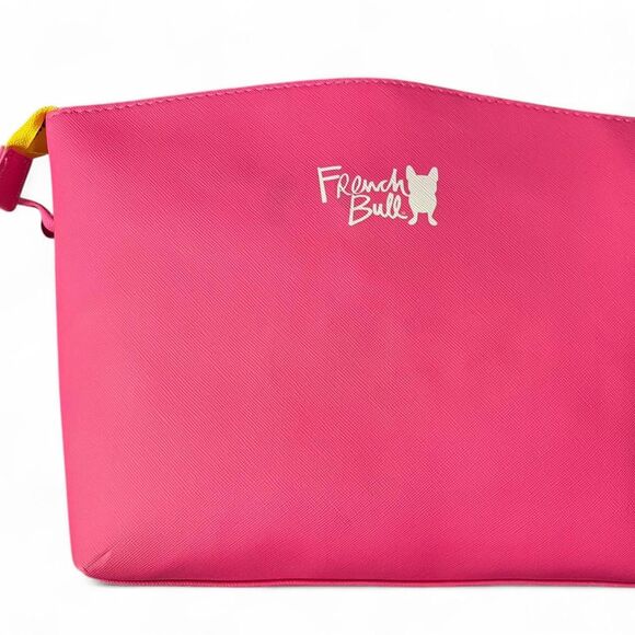 Handbags - French Bull large pink makeup bag.